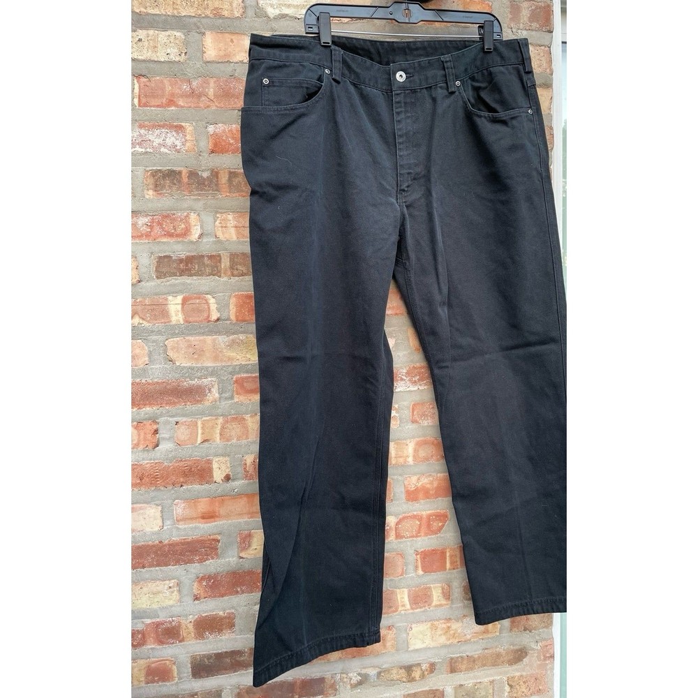 Duluth Trading Co Canvas Jeans Cotton Black